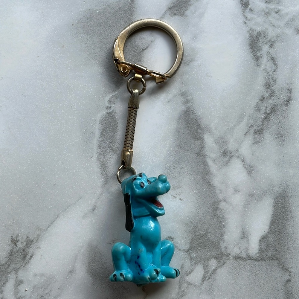 Vintage Disney Productions - Pluto keychain - AS IS